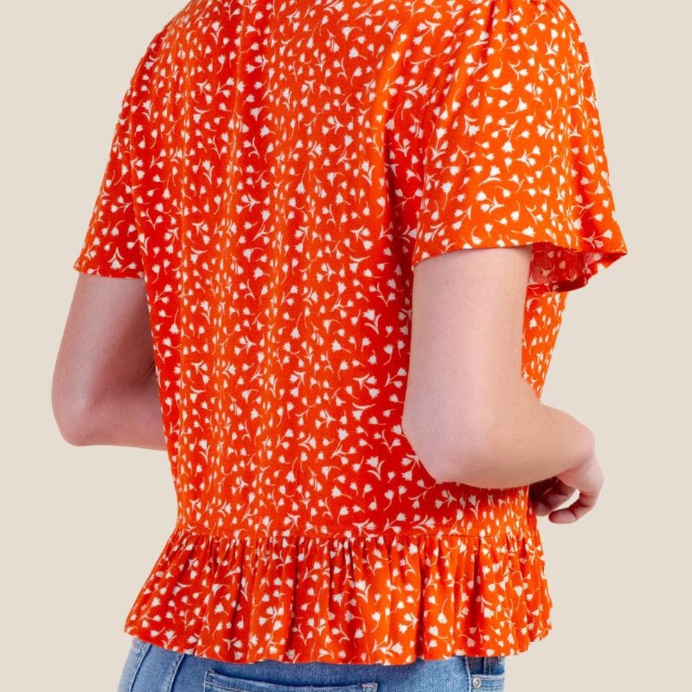 Francesca's Lorraine Button Front Blouse - image 5